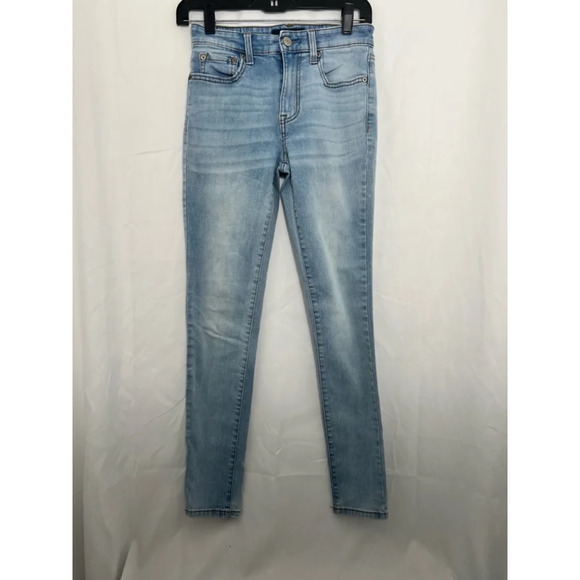 Aeropostale High Rise Jeggings Women's,‎ Blue, Size 2 - Picture 1 of 8